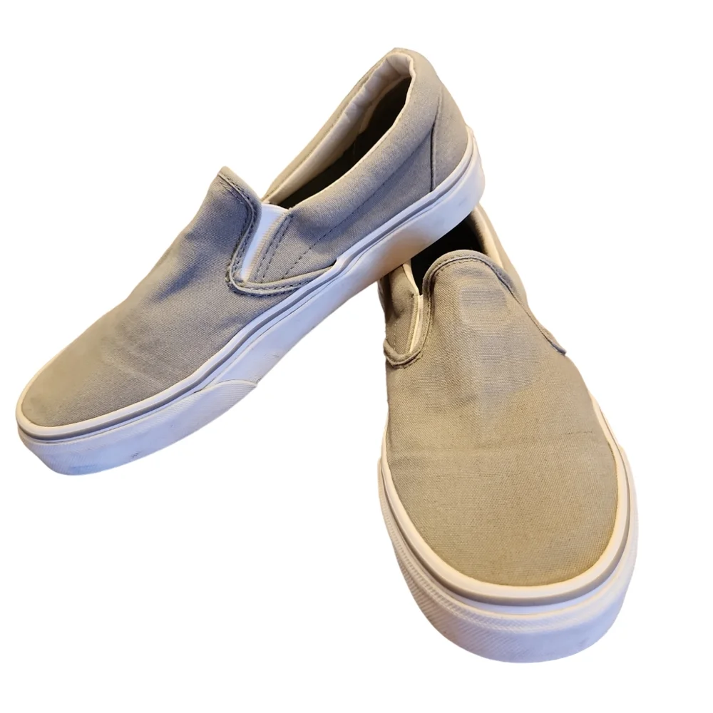 Vans Canvas Boat Shoes Size M7.5 W9